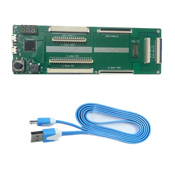 New QK-AK15 AK15 Laptop Keyboard Tester Testing Device Machine Tool USB Interface with Cable
