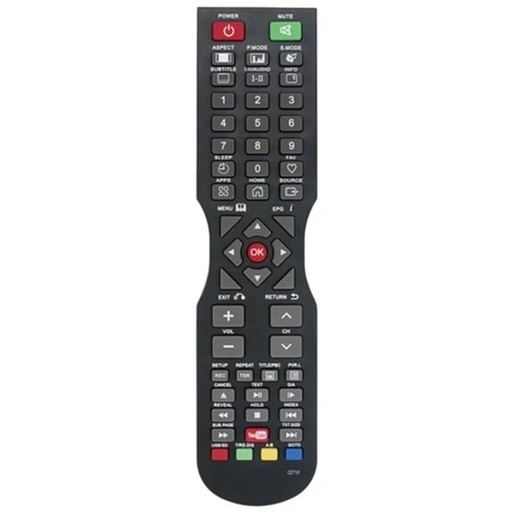 New QT1F Replacement Remote Control For SONIQ TV F40FV17C-AU F40FV17CAU F60FV17A-AU