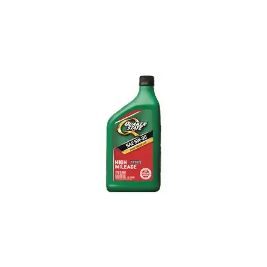New Quaker State 550043276 HighMileage Motor Oil, 5w30 Quart Bottle