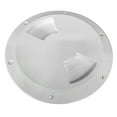 thumbnail image 1 of SEA DOG ABS DECK PLATE WHITE TEXTURED 5" QUARTER TURN TO, 1 of 2