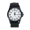 New Quartz Watch Outdoor Wrist Watch Band Stainless Sports Mens Steel