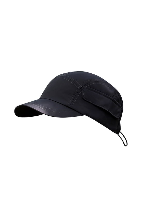 New Quick-Drying Baseball Cap by KLOY2K - Men's Outdoor Essential for Mountain Climbing, Recreational Sports & Summer Travel, Practical Dome Cycling Cap,Dark Gray,One Size