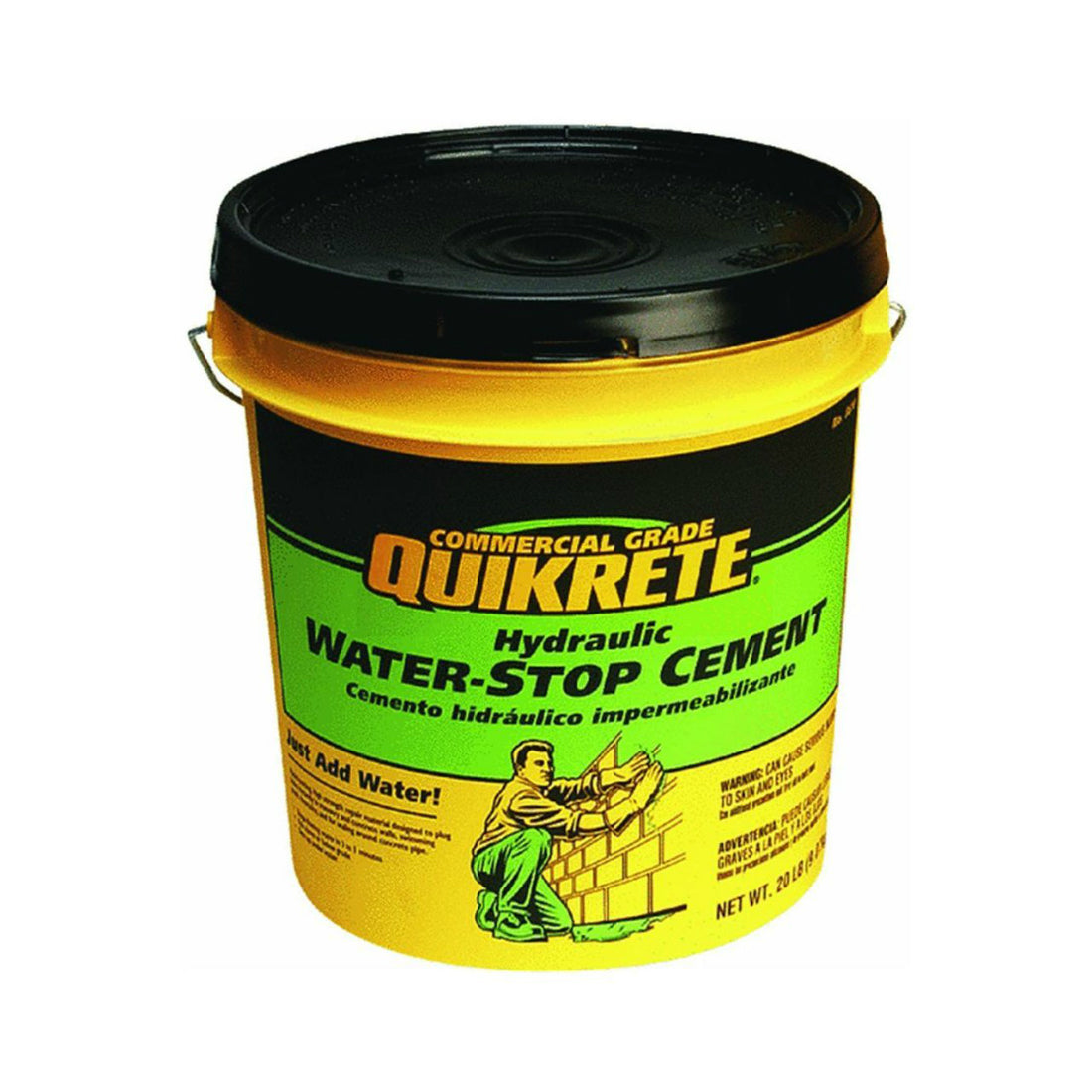 New Quikrete 112620 Commercial Grade Hydraulic WaterStop Cement, 20