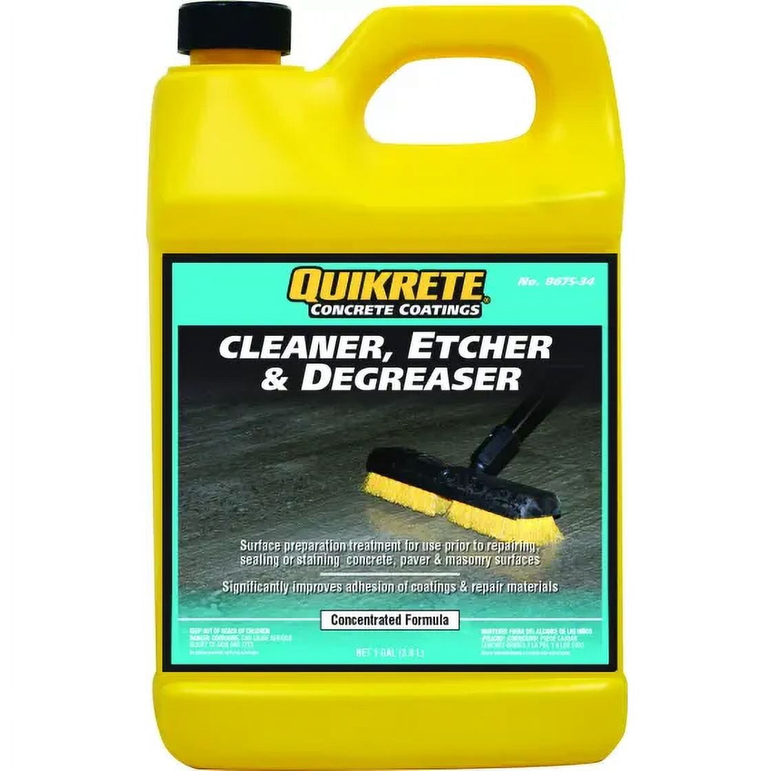 New Quikrete 867534 Cleaner Concrete Degreaser Etcher
