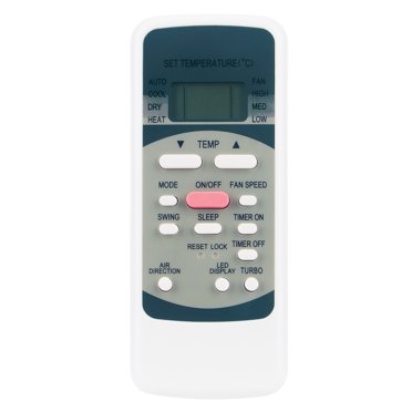 TCNOUMT R51M/E Replacement Remote Control For Midea Air Conditioners – Fits R51M/BGE, R51D/E, R51M/CE Models