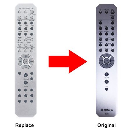 New RAS13 ZN04290 Replaced Remote Control Fit for Yamaha Audio System AS301 AS501SL AS501 AS501BL