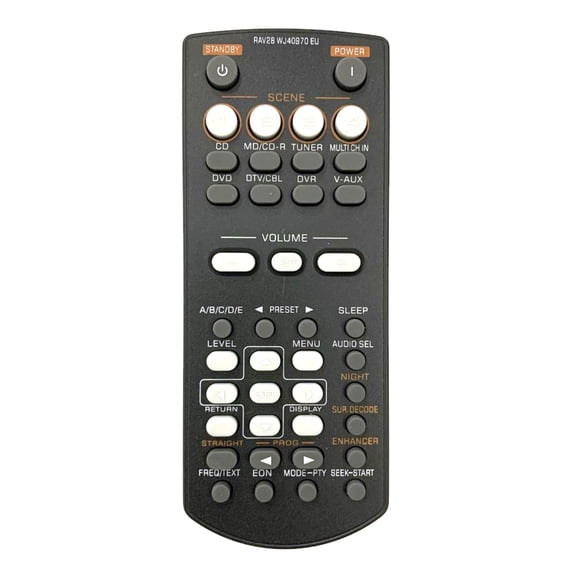 New RAV28 WJ40970 For Yamaha Hi-Fi AV Receiver System Remote Control WJ40970EU