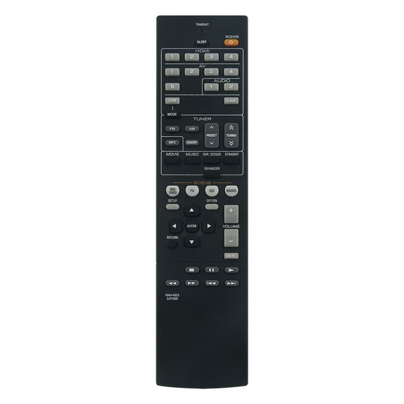 New RAV463 ZA11350 replace remote control fit for Yamaha AV Receiver