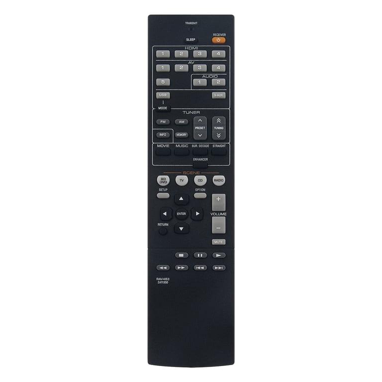 Yamaha RAV463 ZA11350 New Replacement Remote Control for AV