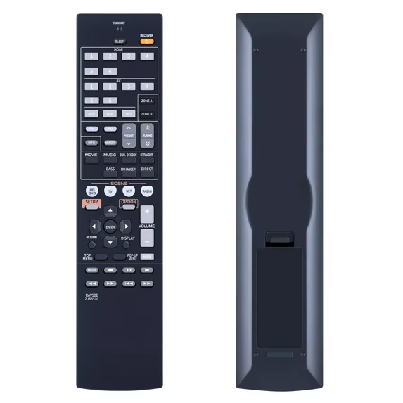 New RAV522 ZJ66510 Remote Control For Yamaha AV Receiver RX-V477 RX-V577 RX-V477BL RX-V577BL RXV477 RXV577 RXV477BL RXV577BL