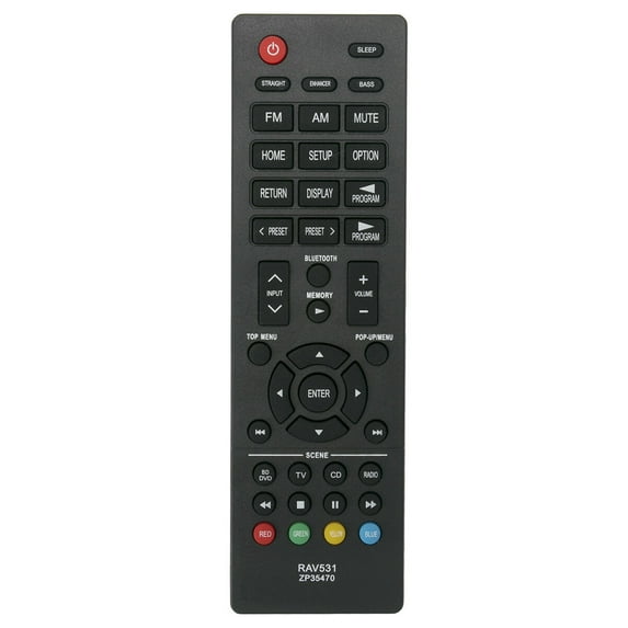 New RAV531 ZP35470 Replace Remote for Yamaha RX-V379 RX-V379 RX-V381 AV Receiver