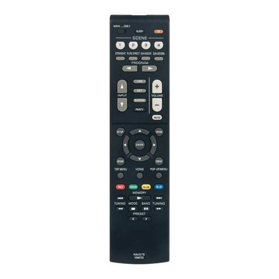 New RAV575 VDM8700 Replace Remote Control fit for Yamaha Receiver RX-V6A TSR-700