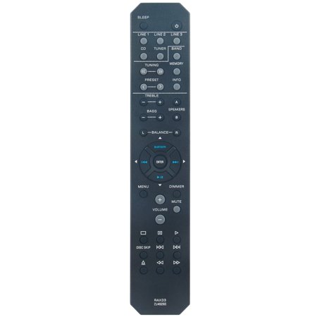 New RAX33 ZU49260 Replaced Remote Control Fit for Yamaha Stereo Receiver R-S202D R-S202 R-S202BL