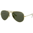 thumbnail image 1 of New RAY BAN RB3025 Aviator Sunglasses - Gold L0205, 1 of 4