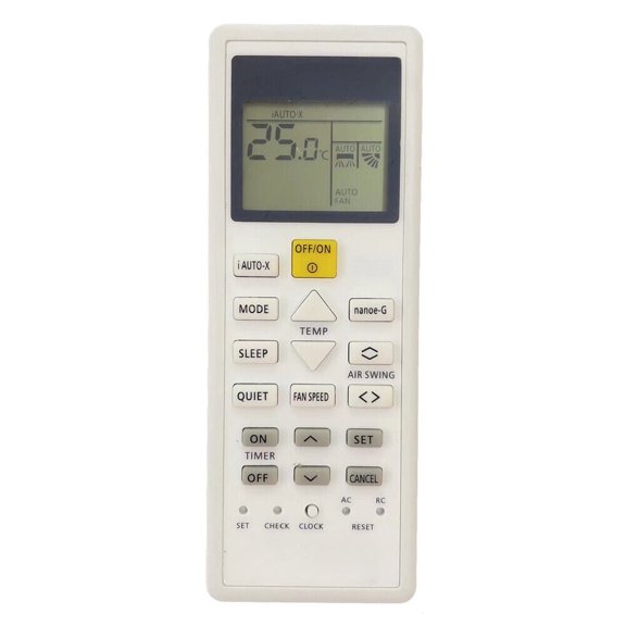 New RC-02650-P For Panasonic AC A/C Remote A75C00350 CS-PN9VKH-1 CS-PN12VKH-1