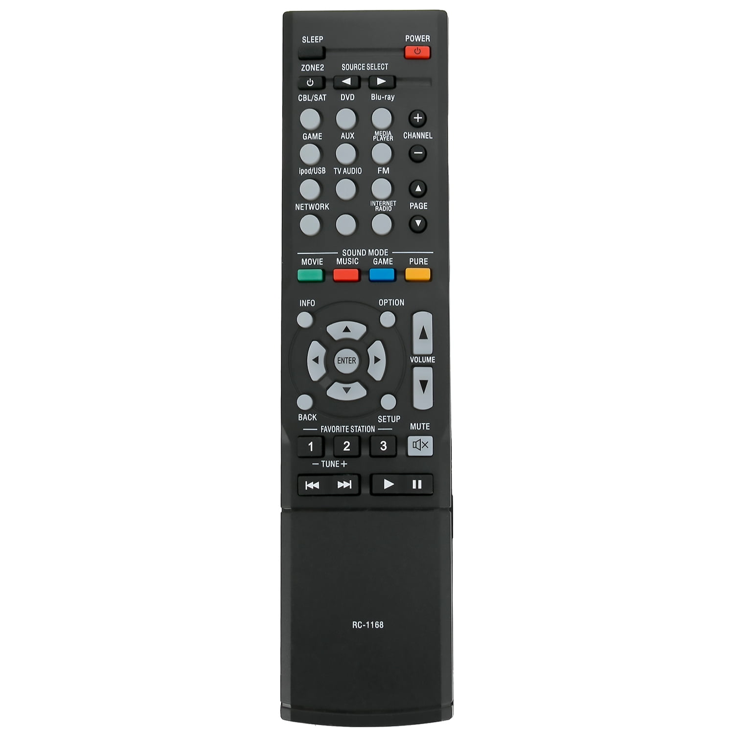 Telecomando Universale Per Ricevitore Denon AVR-1613 E AVR-1713 – Sostituto Perfetto, Plug & Play