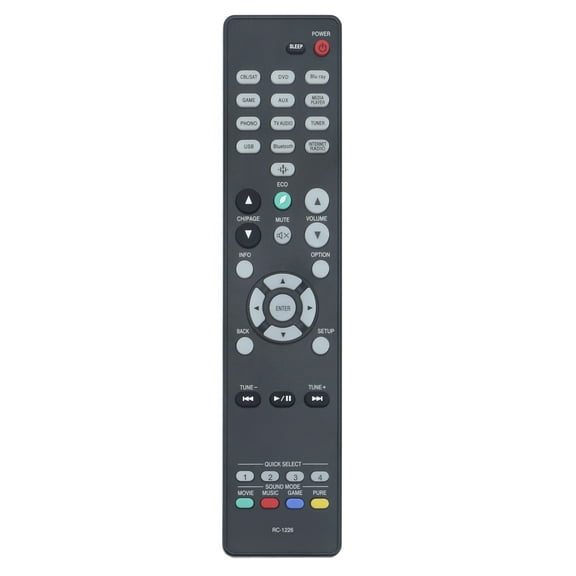 New RC-1226 Replaced Remote Control for Denon Audio Video Receiver VR-S640H AVR-S650H AVRS640H AVRS650H