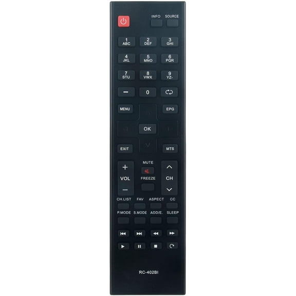 New RC-402BI Replacement Remote Control fit for Daewoo LCD TV