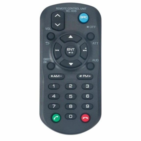 New RC-406 For Kenwood CD Receiver Remote Control KDC-X304 KDC-X704 KMR-D358