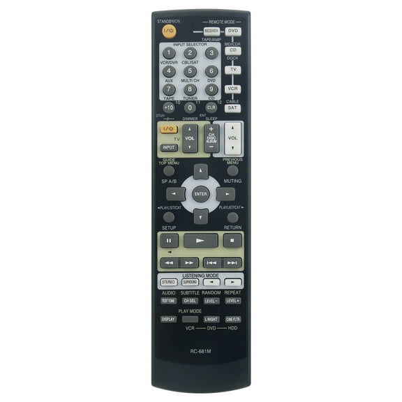 New RC-681M Remote Control fits for ONKYO Receiver TX-SR505E TX-SR575 TX-SR8550 TX-SR505