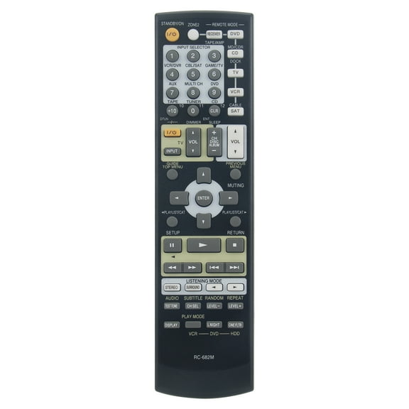 New RC-682M Remote Control for Onkyo AV Player TX-SR506 HTR557 RC606S