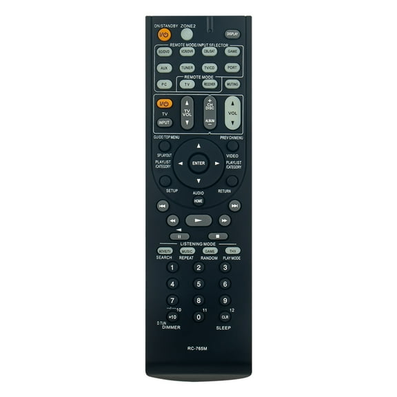 New RC-765M Replace Remote Control fit for ONKYO HOME THEATER TXSR608 TX SR608 TX-SR608