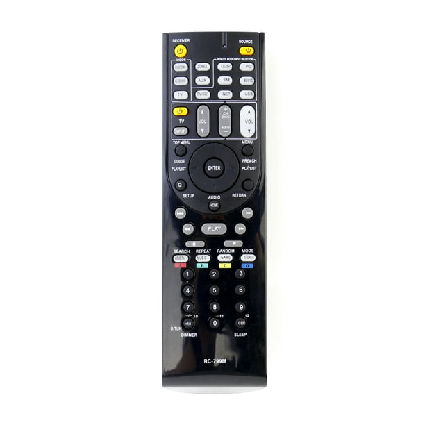Zdalamit Telecomando Universale Di Ricambio Rc-799 M Per Onkyo – Compatibile Con Ht-s3500, Ht-r548, Ht-rc330 E Altri
