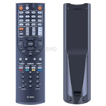 RC-882M Replacement Remote For Onkyo Receivers - Compatible With TX-NR838, TX-NR737, HT-RC660 Models