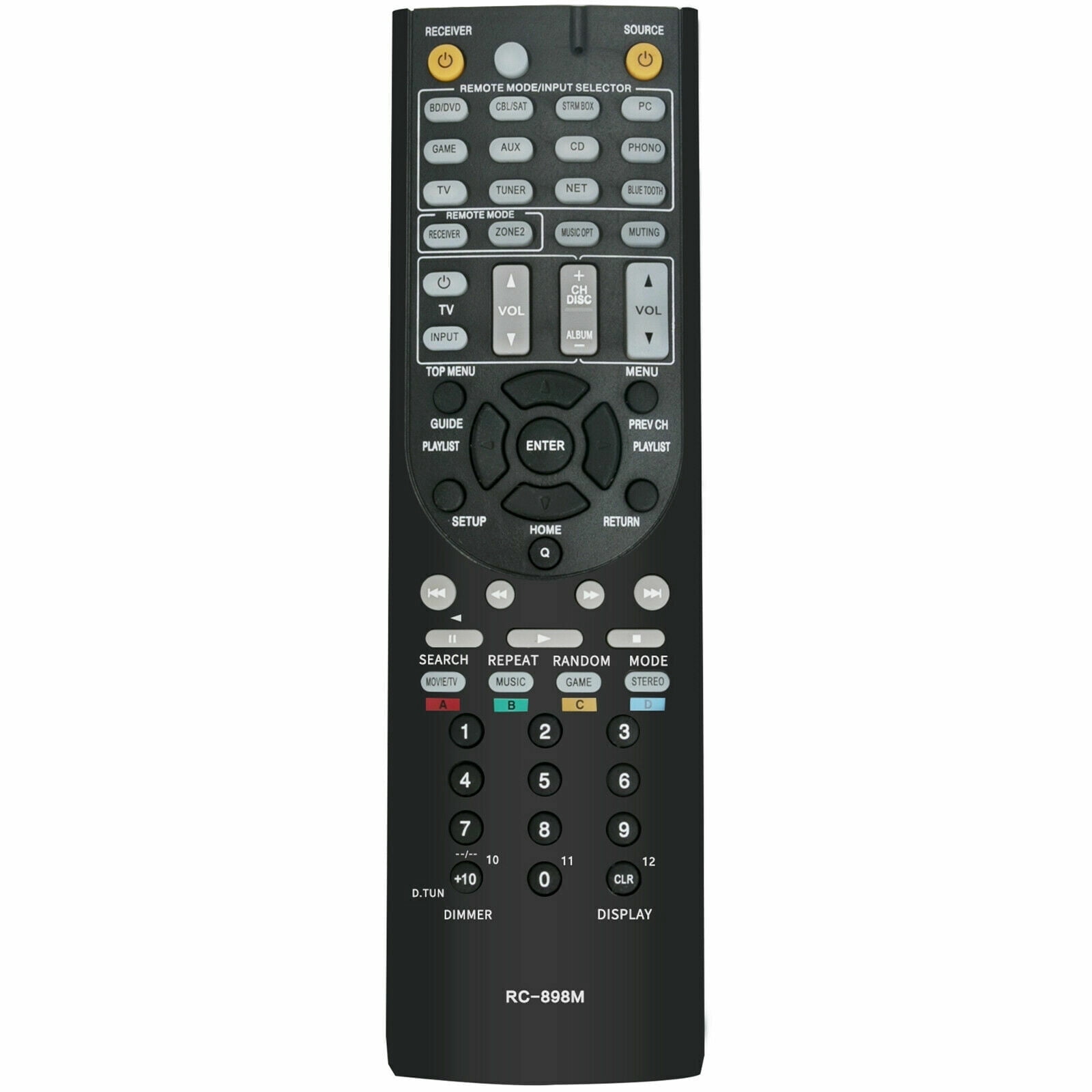 New RC-898M For ONKYO AV Receiver Remote Control TX-NR5008 TX