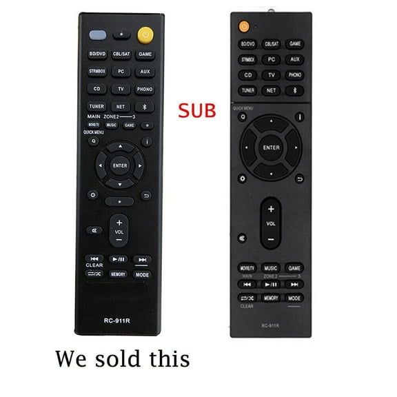 New RC-911R For Onkyo AV Receiver Remote Control TX-NR555 TX-NR656 TX-NR757 R695