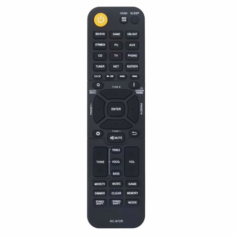 PerFascin, Remote Control, for Onkyo Audio TX-NR797 TX-RZ840 TX