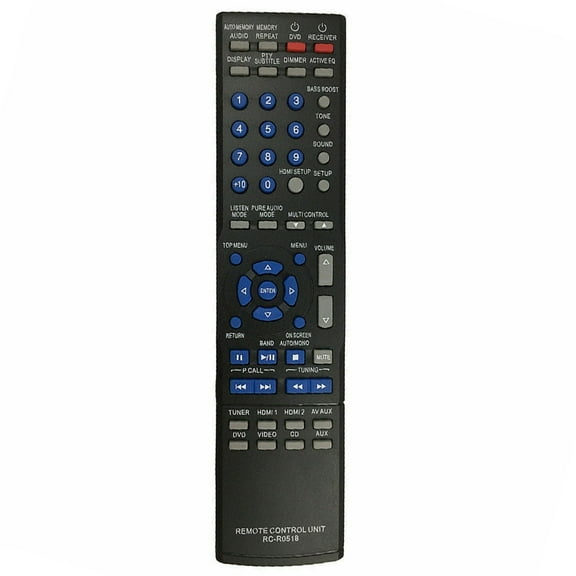 New RC-R0518 For KENWOOD Audio TV CD Remote Control RC-R0517 RC-R0732 KRF-V5200D