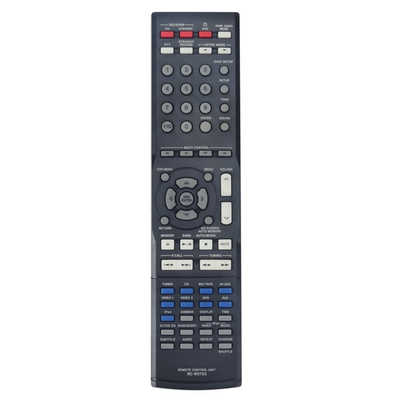 New RC-R0733 Replaced Remote Control for Kenwood Audio System Player KRF-V7300D KRF-V8300D KRF-V9300D KRF-V5200D KRF-V6100D