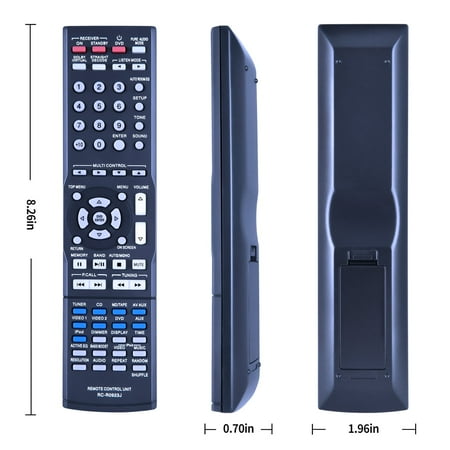 New RC-R0923J Replacement Remote Control fit For Kenwood AV Receiver KRF-V7300D KRF-V8300D KRF-V9300D sub RC-R0733 RC-R0831 RC-R0923
