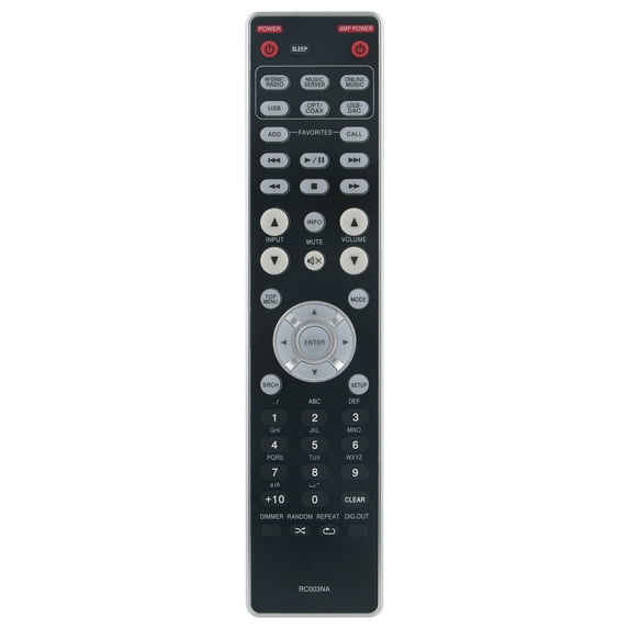 New RC003NA Replaced Remote Control fits for Marantz Network Audio Player NA8005