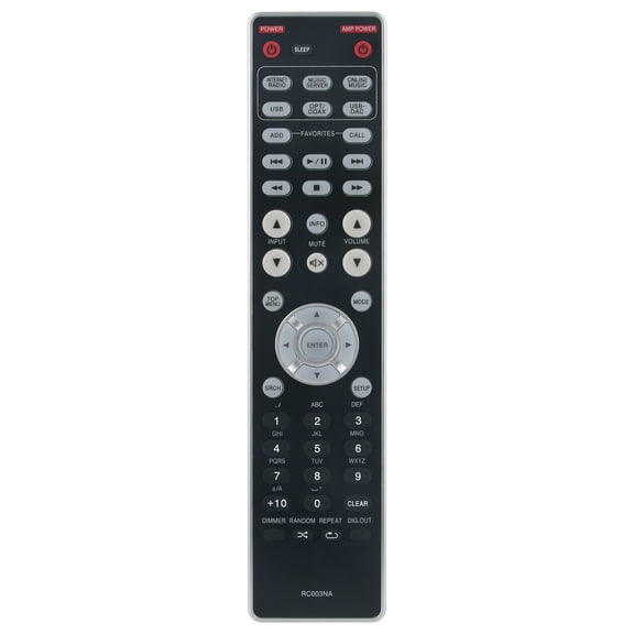 New RC003NA Replaced Remote Control fits for Marantz Network Audio Player NA8005