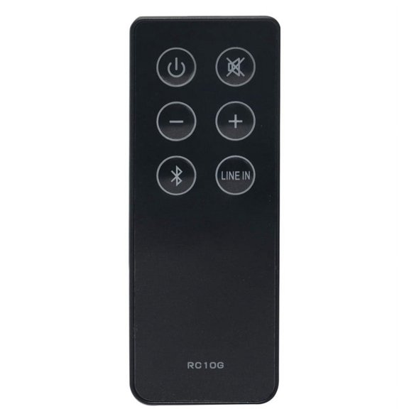 New RC10G Remote Control Replacement for RC10G Bookshelf Speakers R1700BT R1700Bt Remote Control,1 x RC10G Remote Control,Black