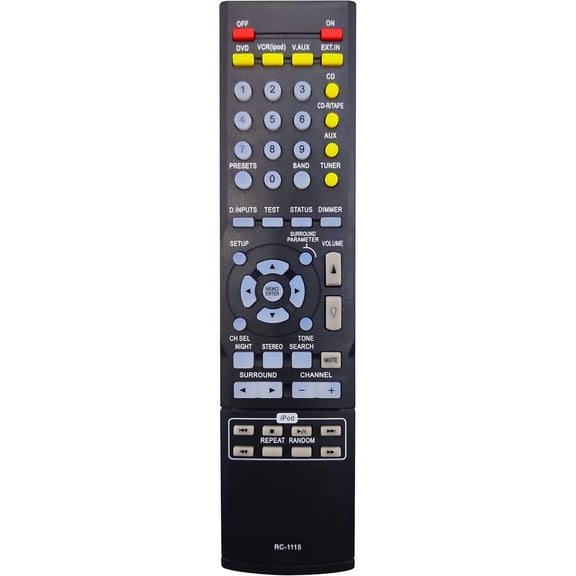 New RC1115 RC-1115 Replacement Remote Control for Denon AV Receiver AVR-390