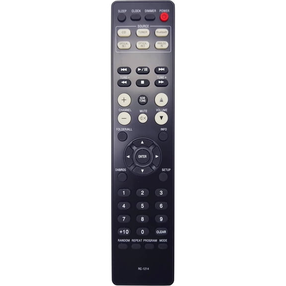 New RC1214 RC-1214 Replacement Remote Control for Denon HiFi System RCD-M41 D-M41