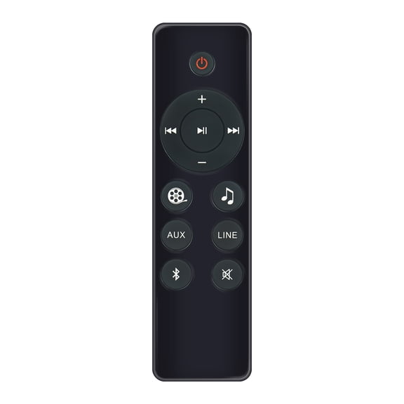 New RC12D Replace Remote Control compatible with EDIFIER Remote RC12D D12 Integrated Stereo speaker