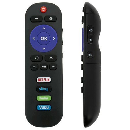 New RC280 Replace Remote Control for TCL TV with Hulu Vudu Netflix Sling App Key