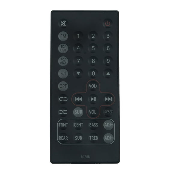 New RC60B Replaced Remote for Edifier Sound Bar Speaker System C6XD C2XB