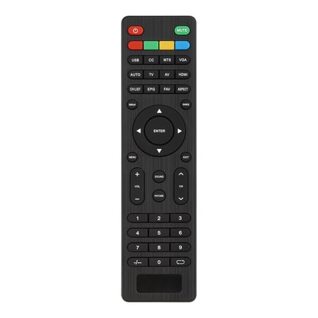 New RC725Q Replace Remote Control compatible with Quasar LED LCD HDTV Television TV Remote Control RC725Q