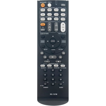 New RC737M RC-737M Replacement Remote Control fit for Onkyo AV Receiver TX-SR507 TX-SR577 HT-R670 HTS6200