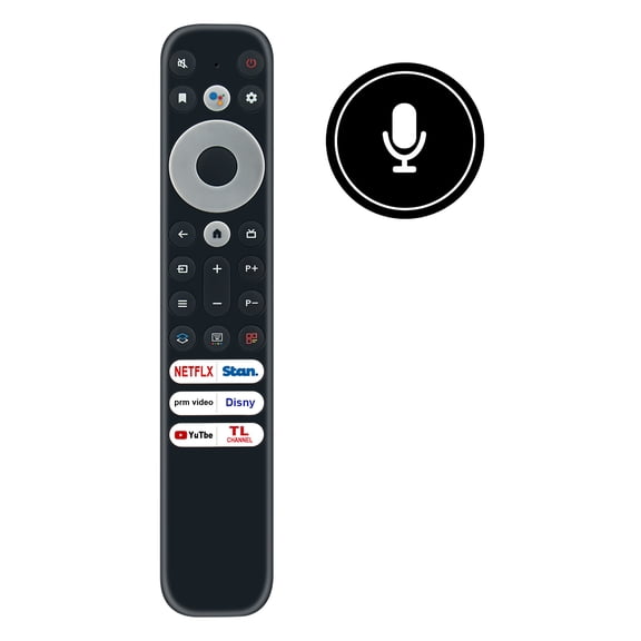 New RC902V FAR1 Replace Voice Remote Control Fits for TCL Voice TV Remote 43C635 50P735 75C835 65C835 55C835 75C635 65C635 55C635 75X925 65X925 98C735 85C735 75C735 65C735 55C735 X925 Series