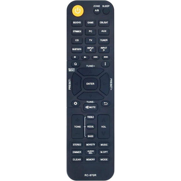 New RC970R RC-970R Replacement Remote Control Commander fit for Onkyo AV Receiver TX-SR393 TX-SR494 HT-R398 HT-S3910