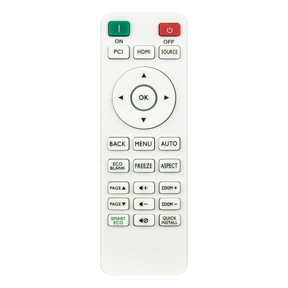 New RCX014 Replace Remote Control compatible with BENQ Projector TH550 MW550 MH550 MS550 MX550 MS610 MU641 MW612