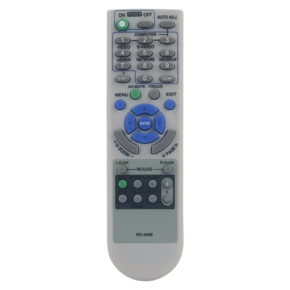 New RD-448E Remote Control fits for NEC Projector M260W M260X M300W M300XS