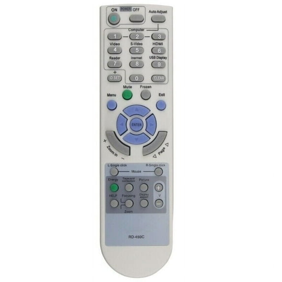 New RD-450C For NEC Projector Remote Control M300WS M350XS RD-443E NP110 NP115