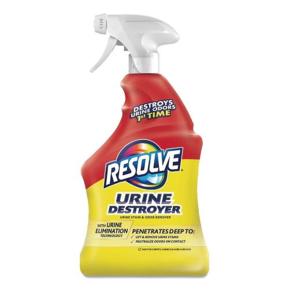 RESOLVE Urine Destroyer, Pet Odor Eliminator, Citrus, 32 oz Spray